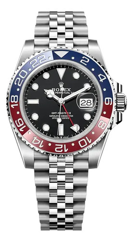 Relógio Rolex Gmt Pepsi Clean Eta 3235 Com Certificados