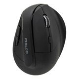 Mouse Inalambrico Vertical Philco Spk7346 Negro