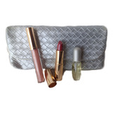 Estee Lauder Giftset Perfume + Gloss+ Lipstick+clutch