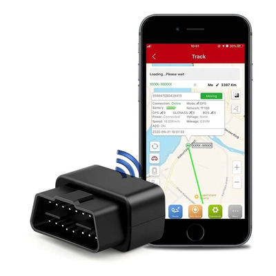 Localizador Rastreador Gps Obd2 Escucha Voz App Gratis Track | Meses sin interés