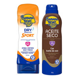 Protector Solar Banana Boat Dry Balance + Bronceador Fps 15