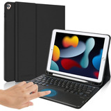 Funda Con Teclado + Touchpad Para iPad 10.2 9na Gen. 2021