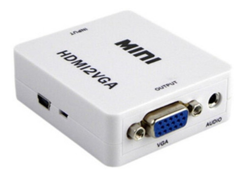 Conversor Hdmi X Vga Mini Hdmi2vga