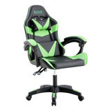 Cadeira Gamer Kl1 - Preto E Verde