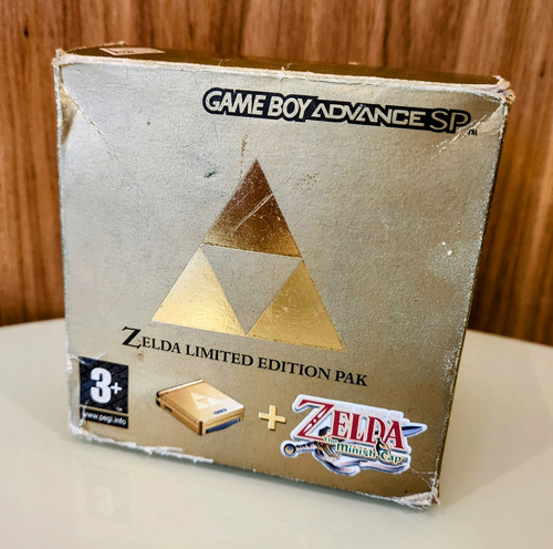 Game Boy Advance Sp Zelda Minish Cap Limited Edition Pak