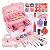 Jpd Kit De Maquillaje Para Niños: Maleta, Brillo, Sombra De