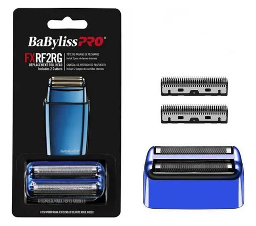 Lâmina Máquina Shaver Babyliss Azul Fx02 Acabamento