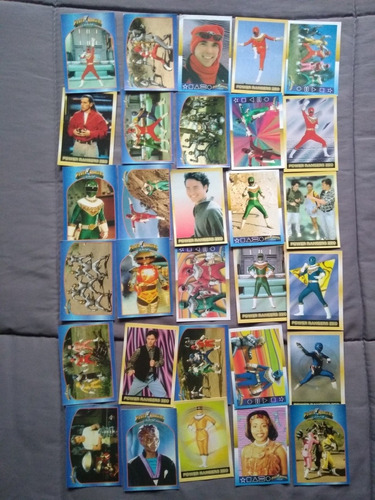 Lote 78 Figuritas Power Rangers Zeo (diferentes) - Cromy