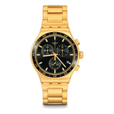 Reloj Swatch In The Black Yvg418g Agente Oficial C