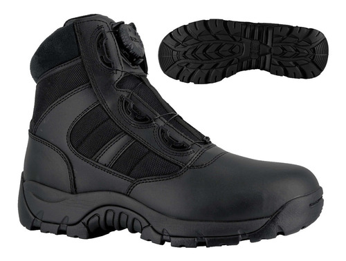 Botas Trabajo Hombre Tácticas Militares Boa System 6.0 Negro