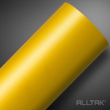 Adesivo Envelopamento Satin Amarelo Fosco 3mx1,38m