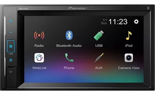 Dvd Player Automotivo Pioneer Dmh-a245bt 6.2 Usb Bluetooth