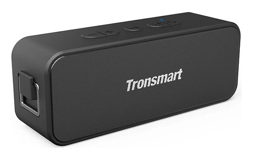 Bocina Bluetooth Tronsmart T2 Plus Ipx7 Deep Bass Portatil Color Negro