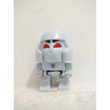 Boneco Megatron Transformers Cinza Mc Donald's Hasbro 8cm