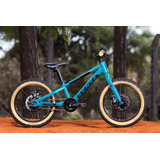 Bicicleta Infantil Sense Grom Impact Aro 16 2021/22 Mtb Cor Aqua/preto Tamanho Do Quadro Único