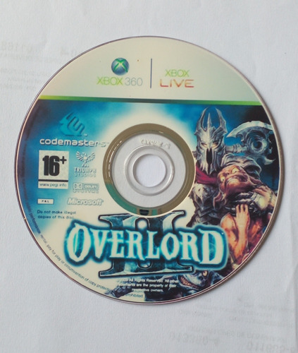 Overlord Para Xbox Desbloqueado 
