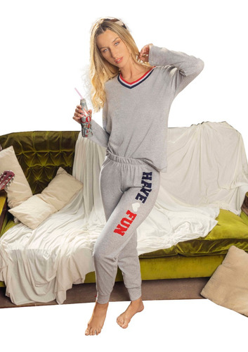 Pijama Invierno Dama Mujer Lencatex Art. 23357 Especial