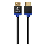 Cabo Hdmi Metra 10metros 4k60hz Hdr 24gbps Banhado Á Ouro