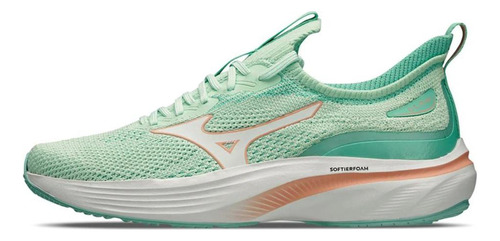 Tênis Mizuno Glow Feminino Verde Corrida Caminhada