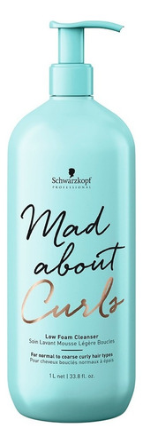 Schwarzkopf Mad About Curls Shampoo Rulos Pelo Grueso 1000ml