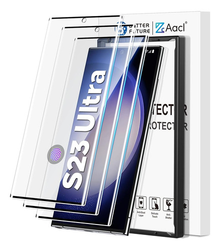 Aacl 3d Vidrio Templado Curvo Para Samsung Galaxy S23 Ultra 