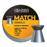 Chumbinho Match Middle Weight Diabolo 4,5 Mm Jsb - 500 Unid.
