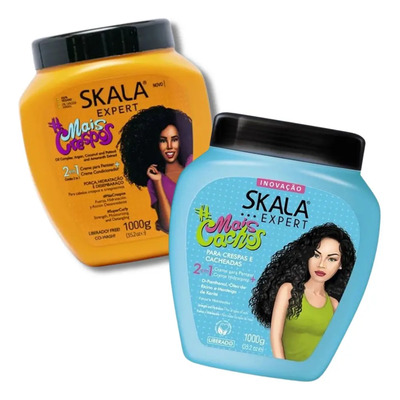 Mascarilla Skala 2en1 #maiscachos+mais Crespos 1000g | Envío gratis