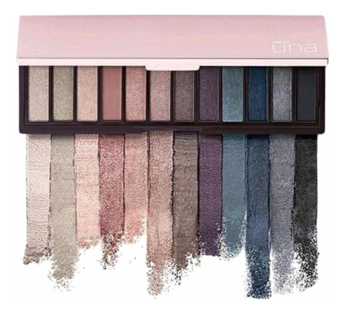 Maxi Paleta Sombras 12 Tonos Una Natura Envío Gratis