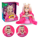 Busto Barbie Extra C/mecanismo De Voz 12 Frases E Acessórios
