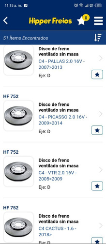 Disco Del. Ventilado Citroen C4 C5 Xsara Peugeot 208 307 408 Foto 6