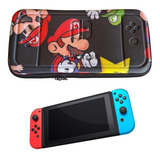 Estojo Hard Case Nintendo Switch Estampado Protetor Rígido