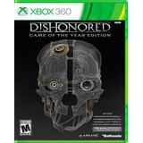 Dishonored Game Of The Year Xbox 360