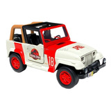 Miniatura Jeep Wrangler 1992 Jurassic Park 1:32 Jada Toys