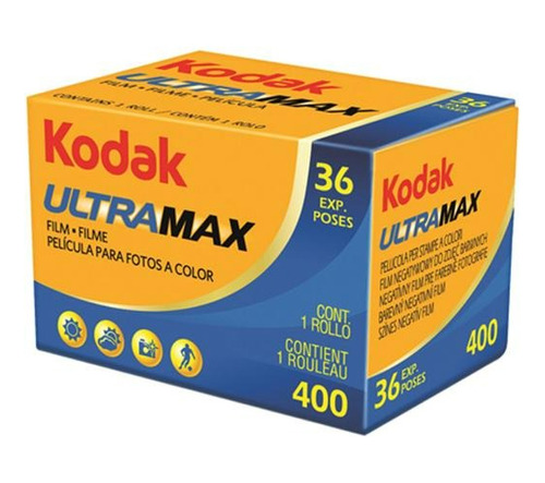 Rollo Kodak Ultramax 36 Fotos 400 Asas 35mma Color Fotopoint