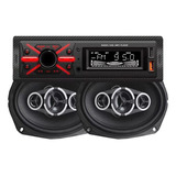 Combo Audio Car Estéreo Bluetooth + Parlantes 6x9 Xline