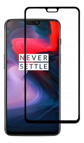 Vidrio Templado Full Cover Compatible Con Oneplus 6