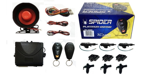 Alarma Spider Sr2300 3 Actuadores 3 Relays Y 3 Interruptores