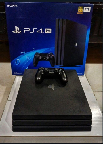 Sony Playstation 4 Pro 1tb Standard Color  Negro Azabache