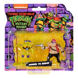 Tortugas Ninja Caos Mutante Pack X2 Mini Figuras + Acc 83310