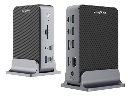 Songshen 15 En 1 Thunderbolt 4 Dock Con 160 W De Potencia, P