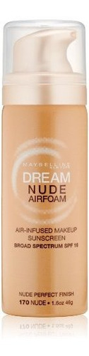 Maybelline New York Dream Nude Airfoam Foundation Color Piel