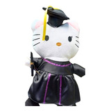 Peluche Kitty Sanrio Regalo Graduacion Niña Kawaii