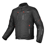 Jaqueta Motoqueiro X11 Iron 3 Masculina Preto E Vermelho