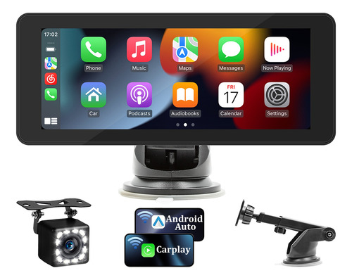 Estereo Pantalla Carplay Android Auto Inalámbrico Todo Carro
