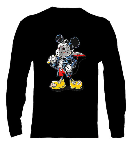 Polera Manga Larga Mickey Mouse - Ver 02 - Vale Gamess