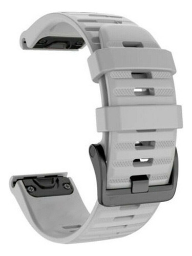 Pulso De Silicona Para Garmin Gris 26 Mm