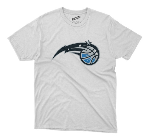 Remera Basket Nba Orlando Magic Blanca Logo Estrella