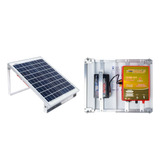 Eletrificador Solar Cerca Elétrica Rural 100 Km C/ Bateria