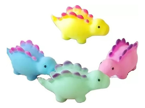 Pack 5 Dinosaurio Squishy Antiestres Sorpresa Cumpleaños