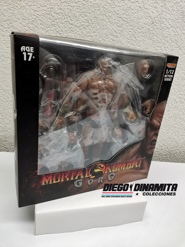 Figura Goro Mortal Kombat Storm Collectibles Articulada